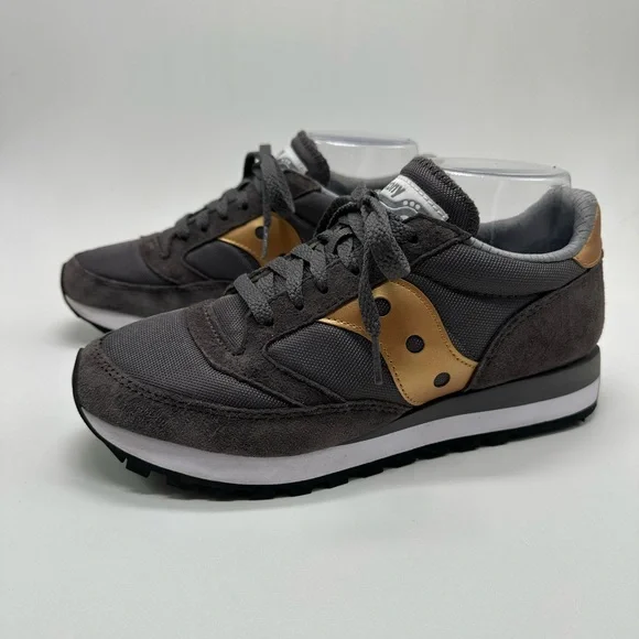 saucony | Jazz 81 Women’s Sneakers in Grey / Gold - Picture 8 of 8